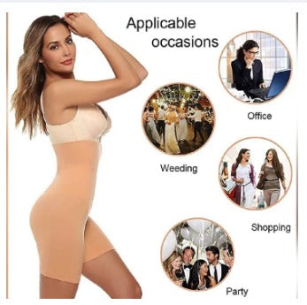 Imported Lower Half Body Shaper Seamless High Waist Slimming Tummy Control Shapewear Belly Slimmer Best For Women Body Slimmer